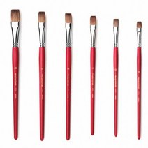 위dhns_화홍 수채붓 771 평붓 18호 방붓 문구 다용도 미술 도수채 연습♥dhn, ♥happynesss