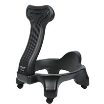 재택근무 코어강화 65cm용 등받이 짐볼 거치의자 허리건강 골반교정 요통방지