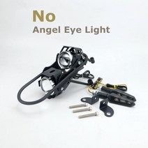 오토바이헤드라이트 Honda Ruckus Nps50 Zoomer Af58 Gy6 Hunter Scooter 오토바이 일반 수정 램프에 대한, 01 No Angel Eyes Light