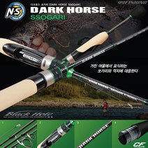 엔에스 다크호스 쏘가리 NS 민물루어대 꺽지 송어 루어낚시대, S-622EUL