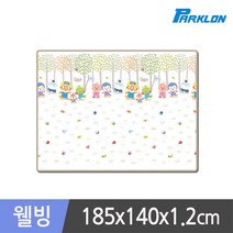 뽀로로벅스 웰빙 놀이방매트 185x140x1.2cm, 쿠팡 벅스 185x1.2cm