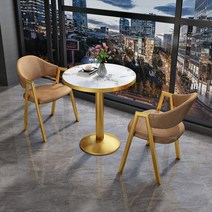 2인용 부부테이블세트 2인 원형 티테이블 식탁 탁자 의자 세트 800 600, J