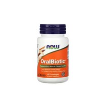 나우푸드 오럴바이오틱 OralBiotic 10억구강유산균 60로젠지, 60정, 1개