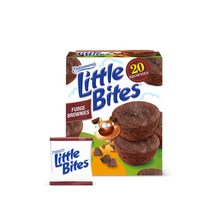 엔턴맨즈 리틀바이트 퍼지 브라우니 대용량 1.11kg 20개입, 1팩