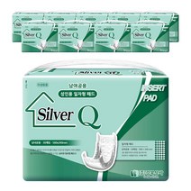 실버큐 성인용 속기저귀 일자형 패드 30매 10팩