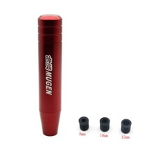 기어노브 플라스틱기어 SM인터네셔널자동차 합금 무겐 기어 시프트 노브 13CM/18CM 연장 롱 수동 변속기 범, 05 13cm red