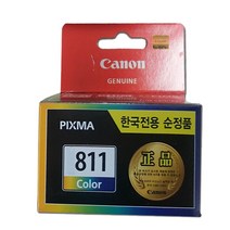 Pixma MP268 프린터 CL-811 칼라 정품잉크, 단품