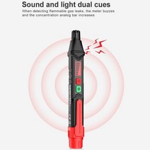 가스측정기 가청 및 시각 알람 포함 가연성 가스 누출, HT60