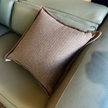 한샘 애슐리 쿠션커버 모카, 단품