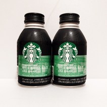 STARBUCKS PIKE PLACE ROAST SWEET BLACK COFFEE 스타벅스 파이크 플레이스 로스트 스위트 블랙 커피 275ml x 2개, 275미리 X 2개
