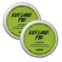 LUSH LIP BALM Key Lime Pie 러쉬 립밤 키 라임 파이 12g 2팩