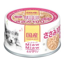 먀우먀우 토비키리 닭가슴살60G(MT-5) 고양이캔, 단품, 단품