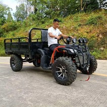 마카롱 ATV 4륜 오토바이 사발이 다목적 운반차 양동이가 있는 전천후 4륜 구동 빅 불 화물 상자가 있는 4륜 오토바이 농업용 차량 350CC 농부, 패키지 1