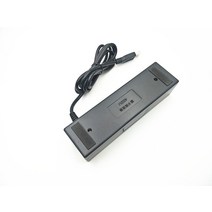 전자키 복사기 스티커 2트랙 USB 마그네틱 회원 카드 판독기 스트라이프 양방향 스트립 스캐너 pc용, 02 Black