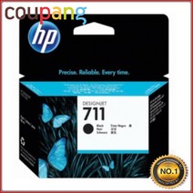 오케이전산 HP 정품플로터잉크 No.711 CZ133A Black T120 80ml T120, 단일 수량