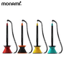 모나미 스탠드형 부착 롤링펜 0.7mm 모나미 롤링펜 모나미롤링펜 부착펜 은행볼펜, ※­선택:랜덤▣