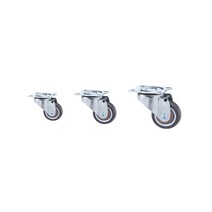 무소음 바퀴 가구 이동식 회전 브레이크 캐스터 1인치 1.25인치 1.5인치, 01.회전1인치(1개)