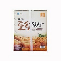 식자재 미소찬 토속 된장 14kg, 상세페이지 참조