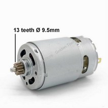 전동드릴 전동드라이버 공구세트DC RS550 모터 13 톱니 개 교체 BOSCH 무선 드릴 스크루드라이버 GSR GSB, 04 18V 13 teeth