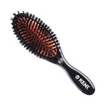 켄트 Csfm 미디엄 블랙 내츄럴 브리슬 쿠션 브러쉬, 1개