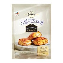 CJ 간편식 고메 베이커리 크림치즈파이 냉동식품 370g 1세트, 2세트