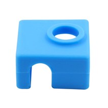 히터 블록 MK7 / Mk8 실리콘 핫 종료 양말 3D 프린터 부품에 대한 1PC 3D 프린터 Mk8 보호 실리콘 양말 커버 케이스, 하나, 푸른