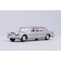 GCD DCT 1:64 Pullman 600 W100 LWB 리무진 버전 다이캐스트 모델 자동차, 은