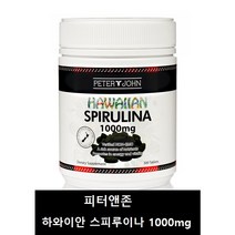 뉴질랜드 P&J 하와이안 스피루리나 1000mg 300정, 1개