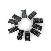 LED 광고판 전광판 차량 휴대용 미니 간판 10pc 디지털 튜브 036 인치 디스플레이 보드 4Bit 일반적인 양극/음극 quot7 세그먼트 267EA 2, 4bit-Anode