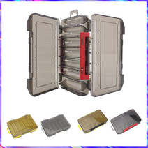 squid jig lure case 태클 상자 1214 jigs lure 2 sided squid jigs box container organizer storage case 낚시, 14칸-y