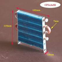 산소용접기 휴대용 전기 레이저 용접기 CP1X4X92 미니 콘덴서 라디에이터 구리 튜브 핀 증발기 용접 기계 물 냉각 배기, 120 fan 48V