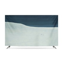 명화 티비가리개 커버 덮개 모니터 명화 TV 차단 먼지 화면보호 방지 32-86인치, 옵션2