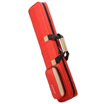 알티에리 가방 휴대용 플루트 백 방수 옥스포드 천 부드러운 보관 목관 악기 액세서리, 1.Red