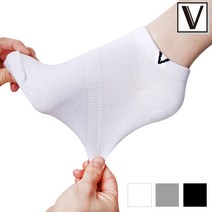 발렌티노크리스티 남자 여자 고급 스판덱스 베이직 스니커즈 발목양말 10켤레