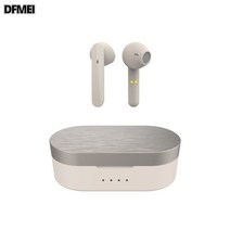 TWS 블루투스 이어폰 5.1 스포츠 세미 인이어 스테레오 터치 블랙 테크놀로지 울트라 롱래스팅 폰 범용, 샴페인색, 표준배치