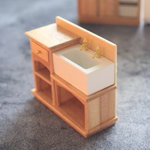 미니어쳐 세면대모형 미니주방가구모형