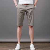 스댕클럽 남성용 면스판 치노 면 반바지 SPT0105