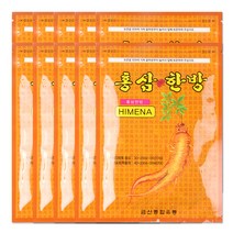 해호 금산 홍삼 한방 패드 20매입 10개, 단품