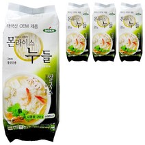 몬 라이스 누들 물국수용, 250g, 4개