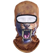 스노우보드헬멧 동물 Balaclava 고양이 개 호랑이 얼굴 마스크 스키 라이딩 스카프 사냥 스노우 보드 낚시 자전거 헬멧 모자 오토바이두건, BNB-03