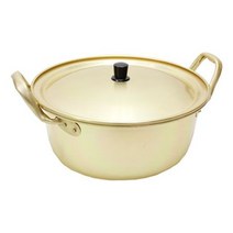 WBX526509대성 황냄비 26CM 양수 라면 찌개 탕 국 양은, 단일사이즈