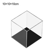 건담 레고 베어브릭 피규어 장식장 진열장 아크릴 케이스 1pc 투명 디스플레이 방진 쇼, 10x10x10