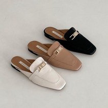 adordino 여성블로퍼 슬리퍼, 블랙+225