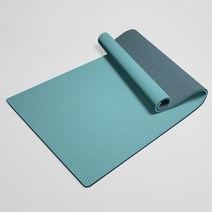 폭 넓은 tpe 요가 매트 제조 업체 두껍게 미끄럼 방지 피트니스 매트 방음 점프 로프 매트 홈 댄스 매트 도매, 183*80*0.8cm 넓어지고 두껍게, 밝은 보라색-밝은 회색-배포 그물 가방