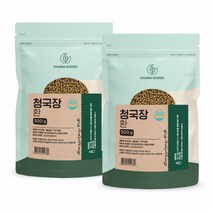 청국장환 100%국내산 콩으로만든 청국장가루 발효콩식품 콩단백질 대두레시틴 분말 가루 간건강 2팩