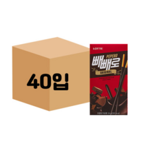롯데 빼빼로 1박스(40개입), 오리지널초코빼빼로1박스(40개입)