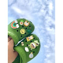 ( / 당일발송 )LED 시바견 10pcs 신발장식세트 반짝반짝 귀욤폭발 초특가 찰떡구성