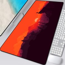 야구 스트라이커존 그물망 네트 피칭 배팅 연습 Deep Forest Firewatch 노트북 게이머 마우스 패드 게임용 대형 잠금 장치 키보드 70x30 cm Deak Mat fo, kanhuoren-021+1000x500x3mm