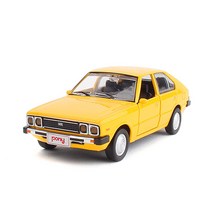 도스 정품 현대 미니카 포니 1:38 Scale (레드/블루/그레이/옐로우/그린) (01월초입고예정), 현대포니-옐로우