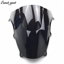 스즈키 바이크 오토바이 더블 버블 윈드실드 윈드 스크린 SV650 2003-2012 SV1000 SV S, 06 Black